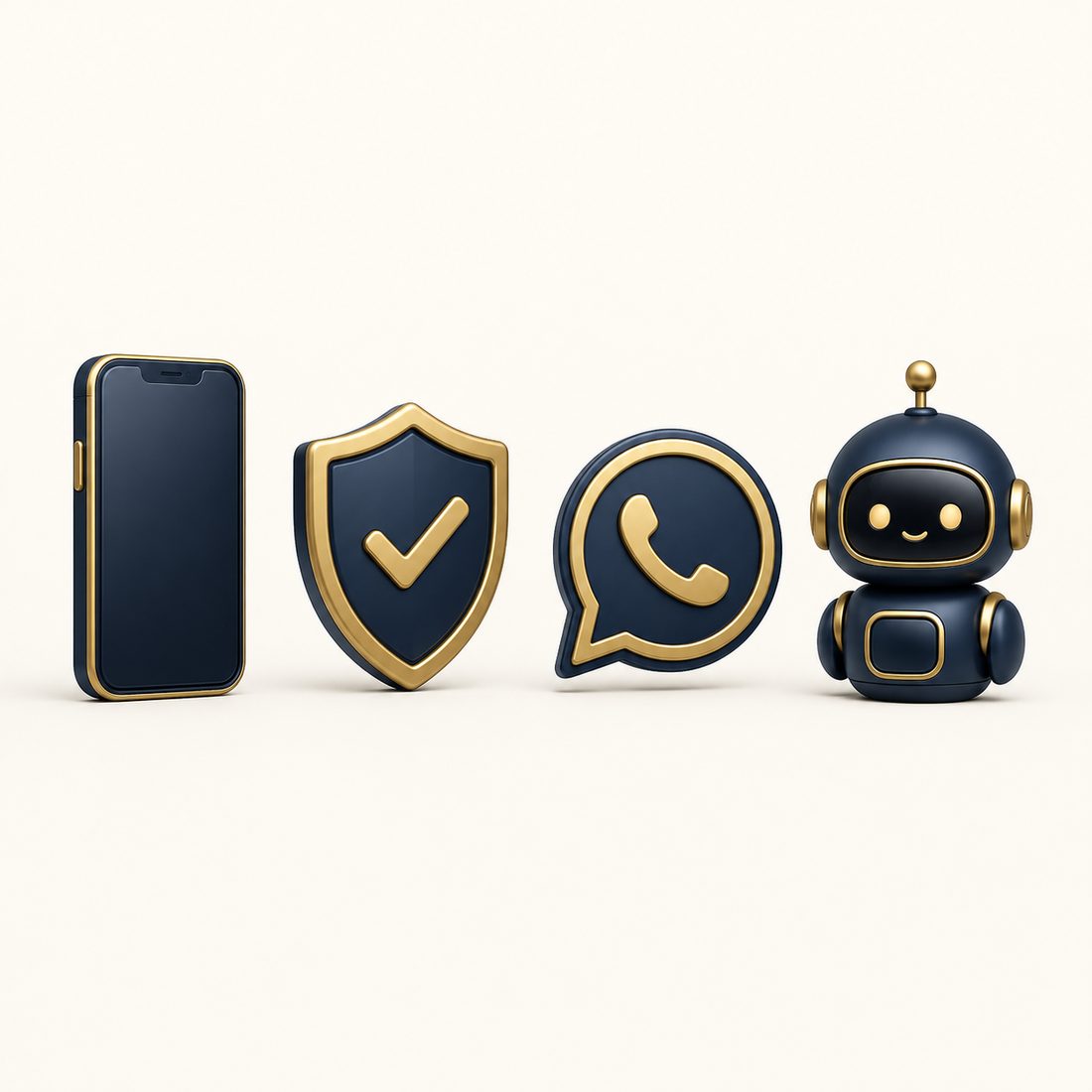 Celular, segurança, WhatsApp e inteligência artificial